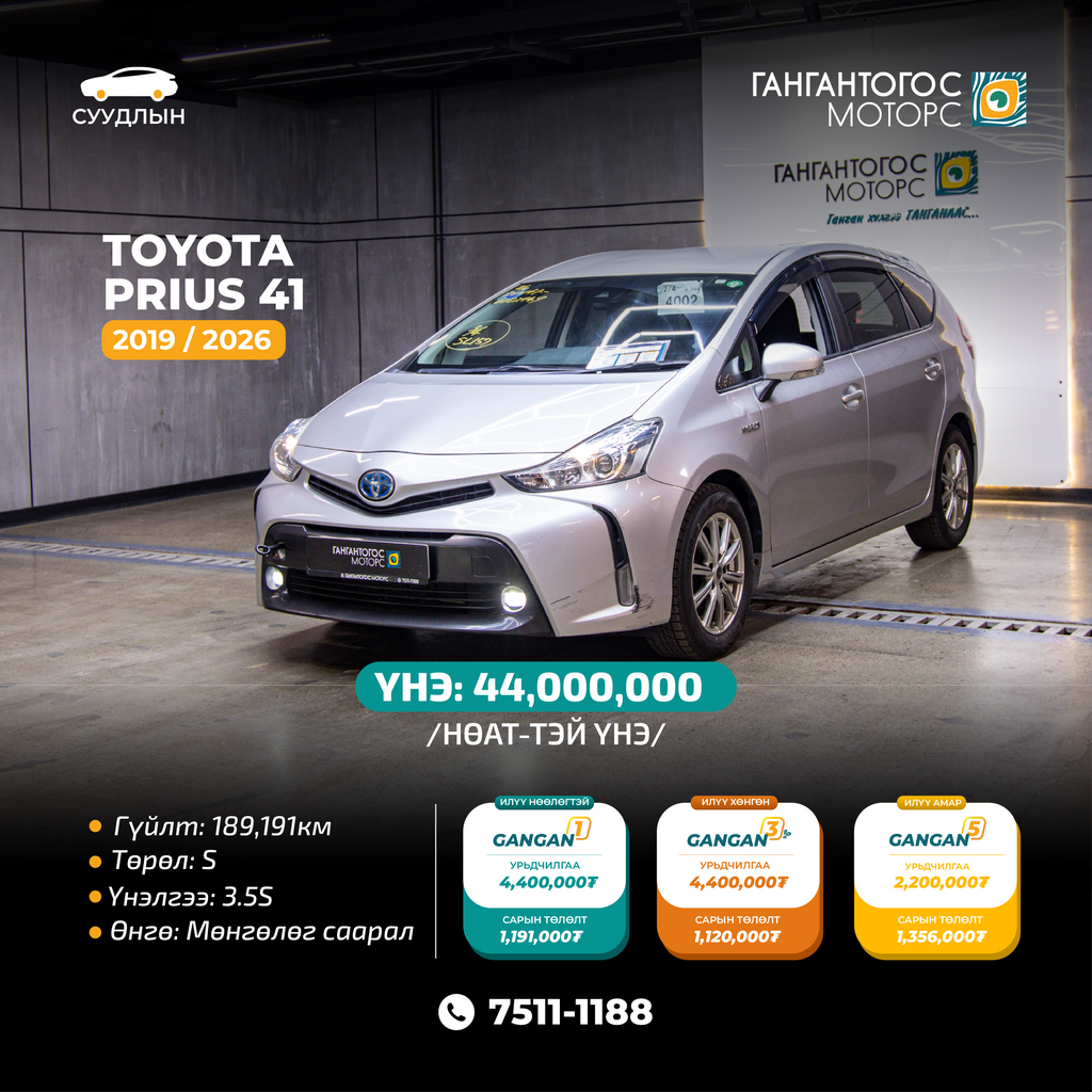 Toyota Prius41 2019/2026