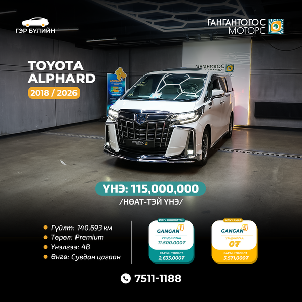 Toyota Alphard 2018/2026