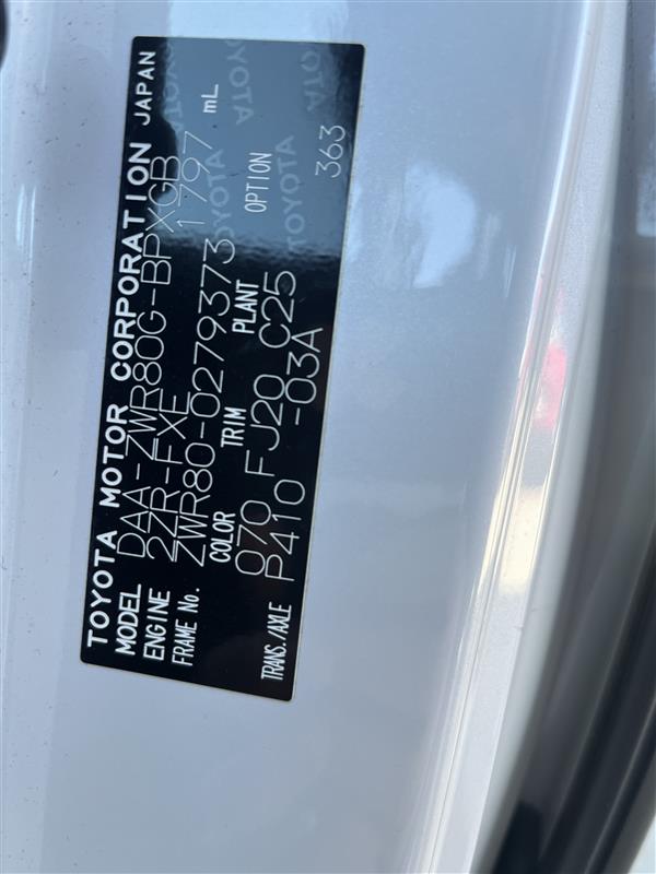 Toyota Voxy 2017/2026