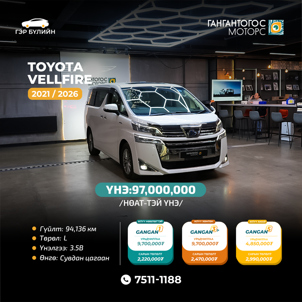 Toyota Vellfire 2021/2026