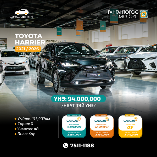 Toyota Harrier 2021/2026