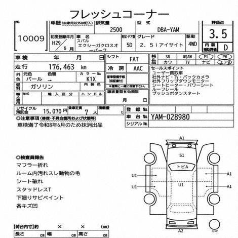 Subaru Exiga 2017/2026