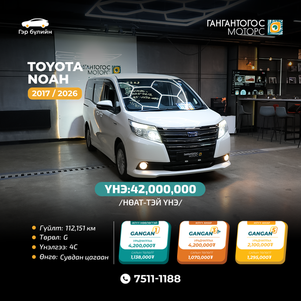 Toyota Noah 2017/2026