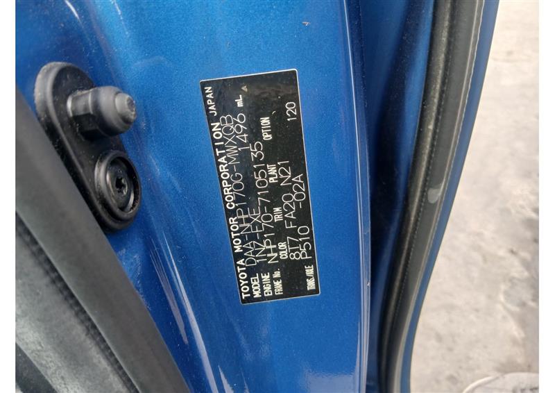 Toyota Sienta 2017/2026